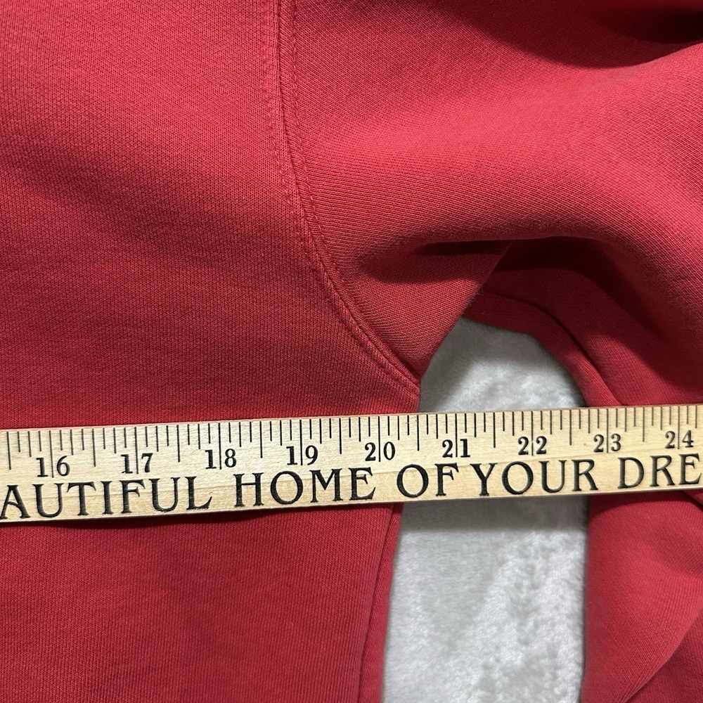 Jansport University Wisconsin Custom Sweatshirt Men's S Red Cropped Crewneck - Picture 6 of 7
